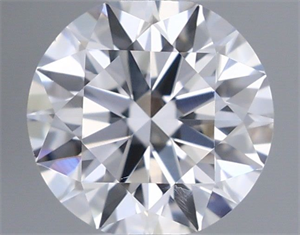 Picture of Natural Diamond 0.40 Carats, Round with Excellent Cut, D Color, SI1 Clarity and Certified by IGI