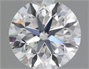 Diamante Natural 0.75 quilates, Redondo , Color D, claridad VVS2 y certificado IGI