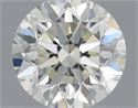Diamante Natural 0.55 quilates, Redondo , Color J, claridad SI1 y certificado IGI