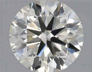 Picture of Natural Diamond 0.40 Carats, Round with Very Good Cut, K Color, SI1 Clarity and Certified by IGI
