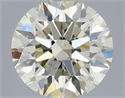 Diamante Natural 0.42 quilates, Redondo , Color K, claridad VS2 y certificado IGI