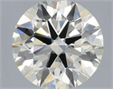 Diamante Natural 0.43 quilates, Redondo , Color K, claridad VS2 y certificado IGI