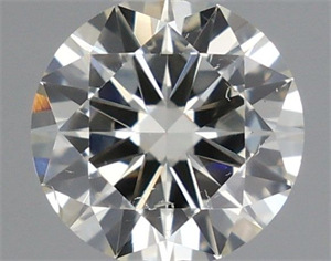 Foto Diamante Natural 0.40 quilates, Redondo , Color J, claridad SI1 y certificado IGI de