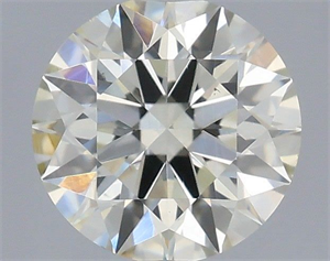 Picture of Natural Diamond 0.41 Carats, Round with Excellent Cut, K Color, VS2 Clarity and Certified by IGI