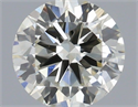 Diamante Natural 0.40 quilates, Redondo , Color J, claridad VS2 y certificado IGI