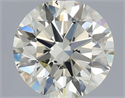 Diamante Natural 0.40 quilates, Redondo , Color K, claridad VS2 y certificado IGI