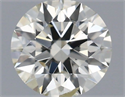 Natural Diamond 0.44 Carats, Round with Excellent Cut, I Color, SI2 Clarity and Certified by IGI