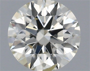 Picture of Natural Diamond 0.44 Carats, Round with Excellent Cut, I Color, SI2 Clarity and Certified by IGI