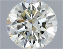 Diamante Natural 0.40 quilates, Redondo , Color J, claridad VS2 y certificado IGI