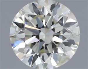 Picture of Natural Diamond 0.40 Carats, Round with Very Good Cut, K Color, SI2 Clarity and Certified by IGI