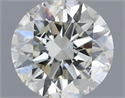 Diamante Natural 0.40 quilates, Redondo , Color I, claridad SI2 y certificado IGI