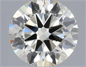 Diamante Natural 0.41 quilates, Redondo , Color K, claridad VS2 y certificado IGI