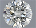 Diamante Natural 0.40 quilates, Redondo , Color J, claridad SI1 y certificado IGI
