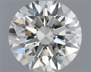 Foto Diamante Natural 0.40 quilates, Redondo , Color J, claridad SI1 y certificado IGI de