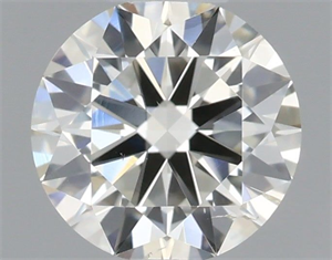 Foto Diamante Natural 0.40 quilates, Redondo , Color K, claridad SI2 y certificado IGI de