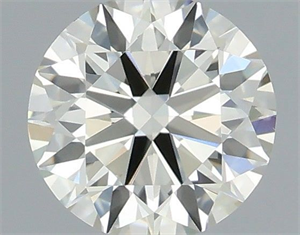 Picture of Natural Diamond 0.40 Carats, Round with Excellent Cut, K Color, VVS2 Clarity and Certified by IGI