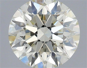 Foto Diamante Natural 0.40 quilates, Redondo , Color K, claridad VVS2 y certificado IGI de