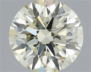 Picture of Natural Diamond 0.42 Carats, Round with Excellent Cut, L Color, VS2 Clarity and Certified by IGI