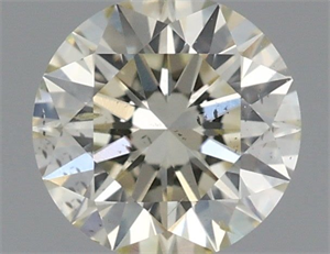 Picture of Natural Diamond 0.41 Carats, Round with Excellent Cut, L Color, SI2 Clarity and Certified by IGI