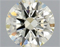 Diamante Natural 0.42 quilates, Redondo , Color L, claridad VS2 y certificado IGI