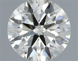 Foto Diamante Natural 0.46 quilates, Redondo , Color I, claridad SI2 y certificado IGI de