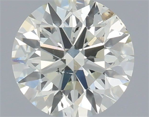 Foto Diamante Natural 0.40 quilates, Redondo , Color J, claridad SI1 y certificado IGI de