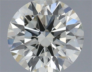 Foto Diamante Natural 0.40 quilates, Redondo , Color J, claridad VS1 y certificado IGI de