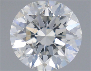 Foto Diamante Natural 0.59 quilates, Redondo , Color F, claridad SI1 y certificado IGI de