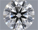 Diamante Natural 0.57 quilates, Redondo , Color H, claridad IF y certificado IGI