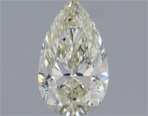 Foto Diamante Natural 0.75 quilates, De pera , Color J, claridad SI1 y certificado IGI de