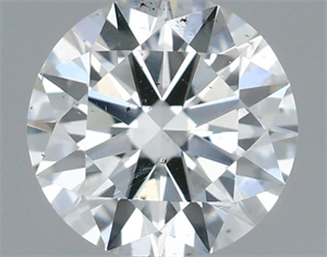 Foto Diamante Natural 0.50 quilates, Redondo , Color F, claridad SI1 y certificado IGI de