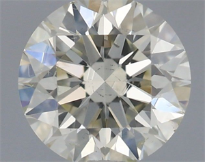 Foto Diamante Natural 0.40 quilates, Redondo , Color K, claridad SI1 y certificado IGI de