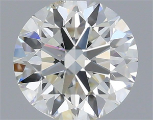 Picture of Natural Diamond 0.40 Carats, Round with Excellent Cut, H Color, VS2 Clarity and Certified by IGI