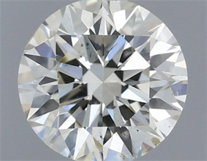 Foto Diamante Natural 0.40 quilates, Redondo , Color K, claridad SI1 y certificado IGI de