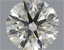 Diamante Natural 0.46 quilates, Redondo , Color K, claridad VS2 y certificado IGI