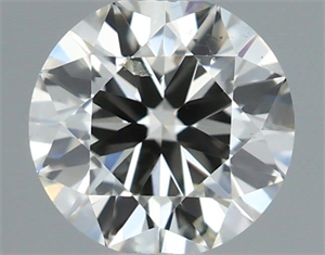 Foto Diamante Natural 0.40 quilates, Redondo , Color I, claridad SI1 y certificado IGI de