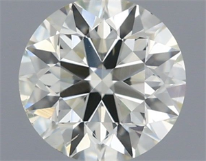 Picture of Natural Diamond 0.40 Carats, Round with Excellent Cut, K Color, SI1 Clarity and Certified by IGI