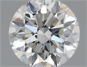 Natural Diamond 0.40 Carats, Round with Very Good Cut, H Color, VS2 Clarity and Certified by IGI
