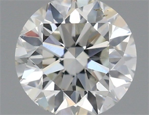 Picture of Natural Diamond 0.40 Carats, Round with Very Good Cut, H Color, VS2 Clarity and Certified by IGI