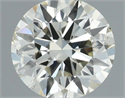 Diamante Natural 0.40 quilates, Redondo , Color K, claridad SI1 y certificado IGI