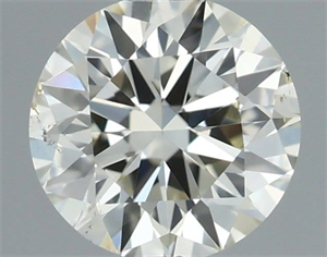 Foto Diamante Natural 0.40 quilates, Redondo , Color K, claridad SI1 y certificado IGI de