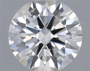 Foto Diamante Natural 0.53 quilates, Redondo , Color H, claridad SI1 y certificado IGI de