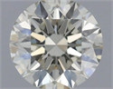 Diamante Natural 0.41 quilates, Redondo , Color K, claridad VS2 y certificado IGI