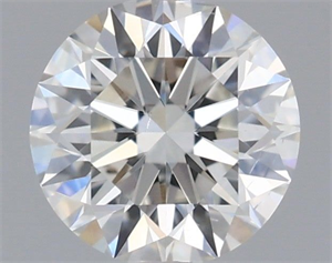 Picture of Natural Diamond 0.55 Carats, Round with Excellent Cut, F Color, VS2 Clarity and Certified by IGI