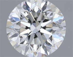 Foto Diamante Natural 0.63 quilates, Redondo , Color F, claridad VVS2 y certificado IGI de