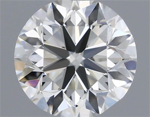 Picture of Natural Diamond 0.48 Carats, Round with Very Good Cut, G Color, VVS1 Clarity and Certified by IGI