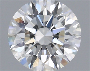 Picture of Natural Diamond 0.50 Carats, Round with Excellent Cut, E Color, SI1 Clarity and Certified by IGI