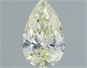 Natural Diamond 0.56 Carats, Pear with  Cut, M Color, VVS2 Clarity and Certified by IGI
