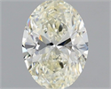 Diamante Natural 0.64 quilates, Ovalado , Color J, claridad VVS2 y certificado IGI