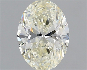Foto Diamante Natural 0.64 quilates, Ovalado , Color J, claridad VVS2 y certificado IGI de